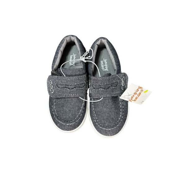 Jumping Beans Toddler Boys Denim Slip-On Shoes Size 10 - Picture 1 of 6